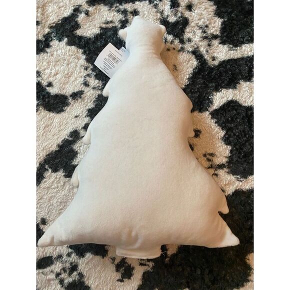 Holiday Time Pastel Christmas Tree Throw Pillow - Picture 2 of 8